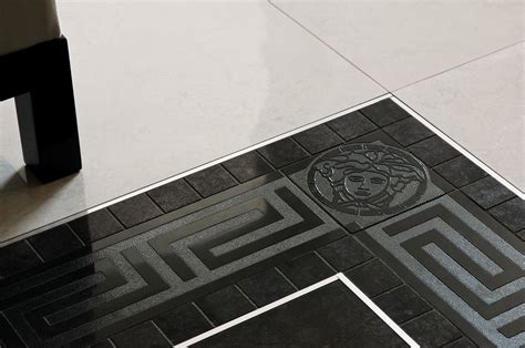 piastrelle mosaici versace|versace ceramic floor tiles.